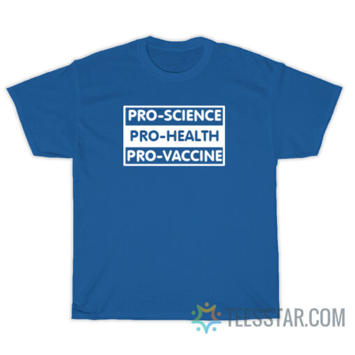 Pro Science Pro Health Pro Vaccine NYC Ice Cream Truck Man T-Shirt