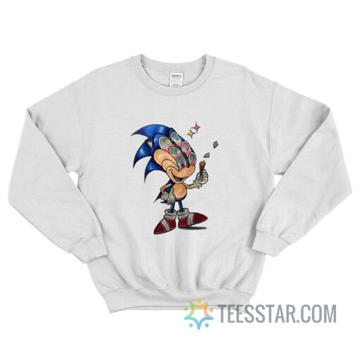 Smoking Sonic 6 Eyes Sweatshirt