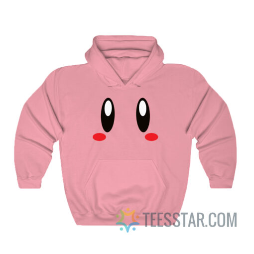 Kawaii Kirby Eyes Hoodie For Men And Women