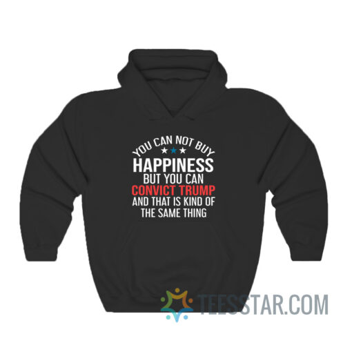 You Can’t Buy Happiness But You Can Convict Trump Hoodie