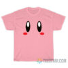 Kawaii Kirby Eyes T-Shirt