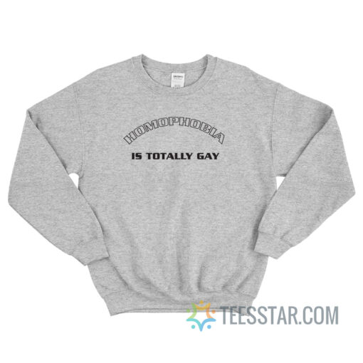 Homophobia Is Totally Gay Sweatshirt For Unisex