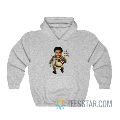 Jaylen Warren Shrek Not In My Swamp Hoodie