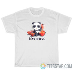 Panda Send Noods T-Shirt For Unisex