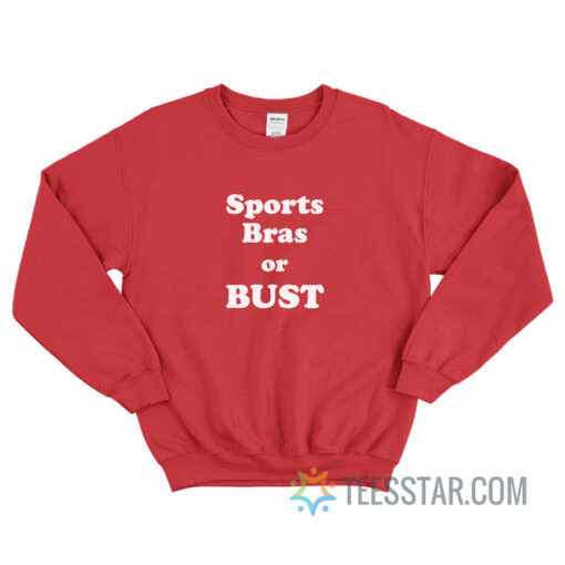 Sports Bras Or Bust Sweatshirt