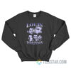 Vintage Louis Tribute Bootleg Sweatshirt For Unisex