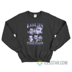 Vintage Louis Tribute Bootleg Sweatshirt For Unisex