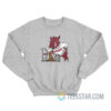 Coach Sam Pittman Arkansas Razorbacks Mascot Trophy Sweatshirt