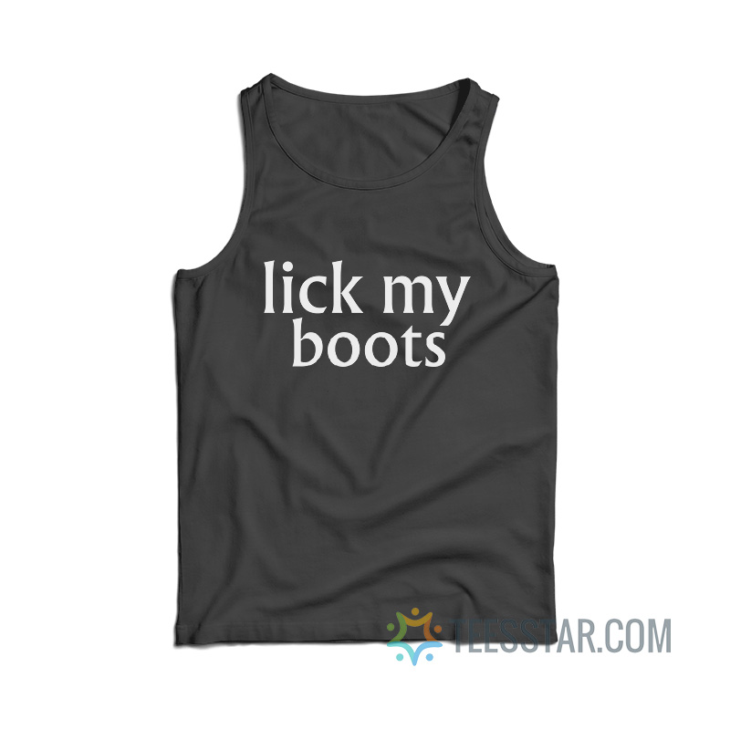 Lick My Boots Chyna Joan Laurer Tank Top