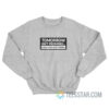 Tomorrow Isn't Promised Cuss Then Out Today Sweatshirt