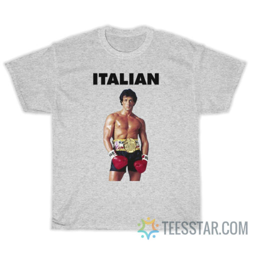 Italian Rocky Sylvester Stallone T-Shirt