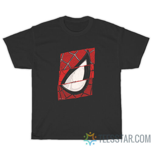 Three Spiderman Mask T-Shirt