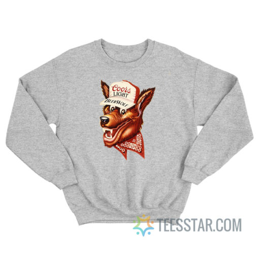 Beer Wolf Coors Light Sweatshirt For Unisex