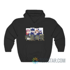 Jujutsu Kaisen Friends Gojo Megumi Yuji Nobara Hoodie