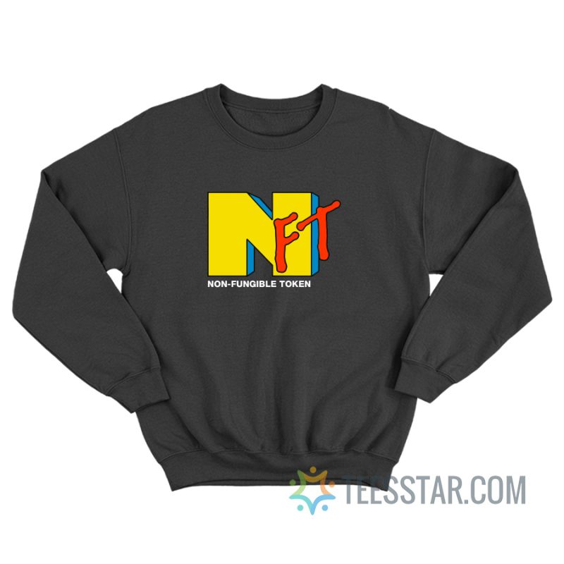 NFT Non Fungible Token MTv Sweatshirt