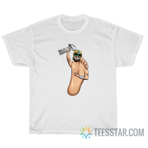 Aaron Rodgers Covid Toe 19 T-Shirt For Unisex