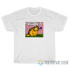 Smoking Garfield T-Shirt For Unisex