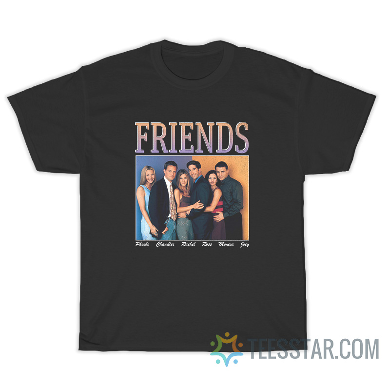 Vintage Bootleg Friends Cast Reunion T-Shirt For Unisex - Teesstar.com