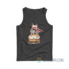 James Gunn's Laser Bulldog Hamburger Tank Top