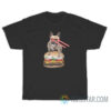 James Gunn's Laser Bulldog Hamburger T-Shirt