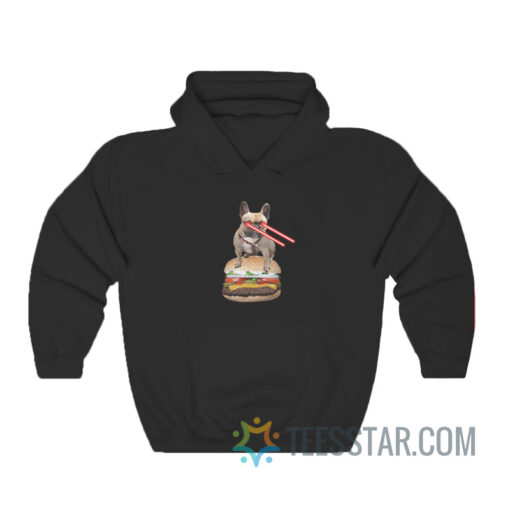 James Gunn's Laser Bulldog Hamburger Hoodie