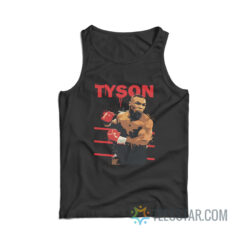 MIKE TYSON Red Splash Poster Tank Top