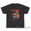 MIKE TYSON Red Splash Poster T-Shirt