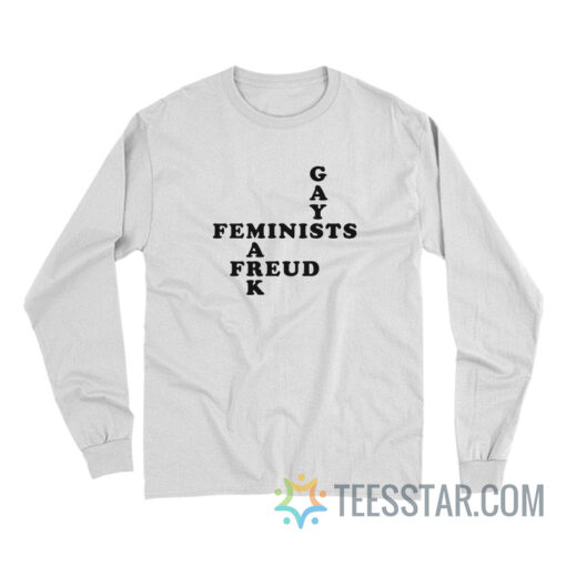 Robin Wood Gays Feminists Mark Freud Long Sleeve