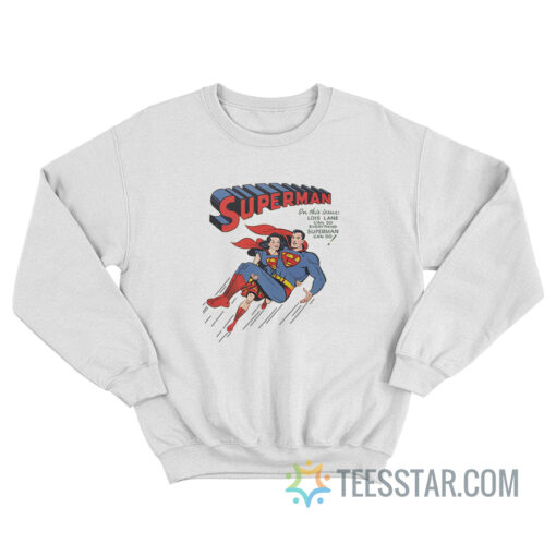 Superman 57 Cover Sweatshirt