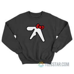 Aphex Twin Hello Kitty Logo Sweatshirt