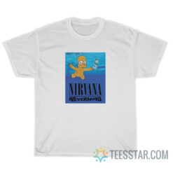 Bart Simpson Nirvana Nevermind Album Cover T-Shirt