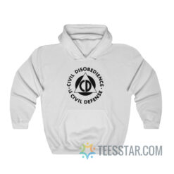 Civil Disobedience Is Civil Defense Hoodie