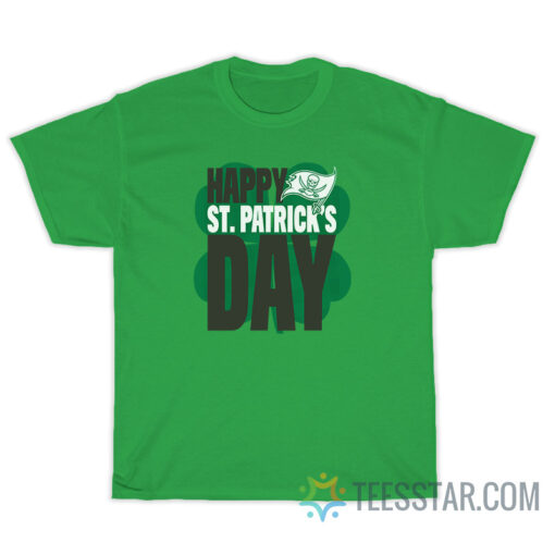 Tampa Bay Buccaneers Happy St. Patrick Day T-Shirt