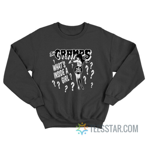 The Cramps What's Inside A Girl Sweatshirt