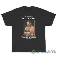 In Memory Of Scott Hall Razor Ramon 1958-2022 T-Shirt