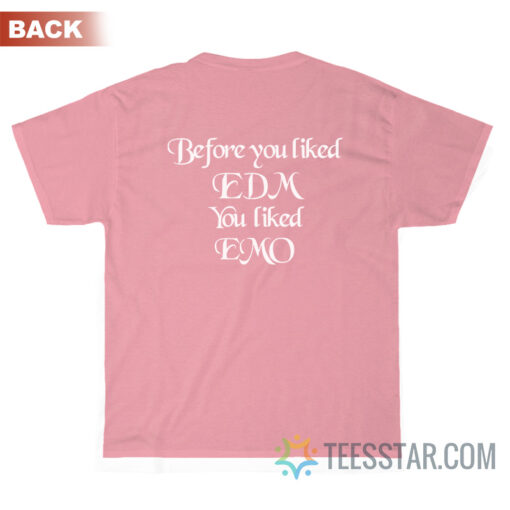 Before You Liked EDM You Liked Emo Coachella T-Shirt