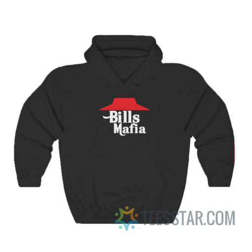 Buffalo Bills Mafia Pizza Hut Parody Hoodie