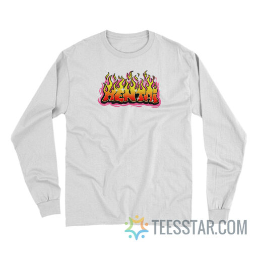 Hentai Graffiti Flames Long Sleeve