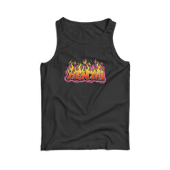 Hentai Graffiti Flames Tank Top