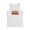 Hentai Graffiti Flames Tank Top