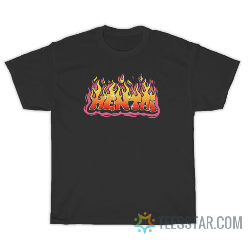 Hentai Graffiti Flames T-Shirt