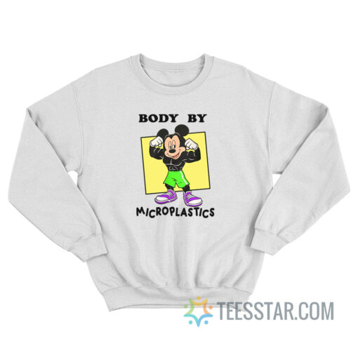 Mickey Mouse Body By Microplastics Sweatshirt