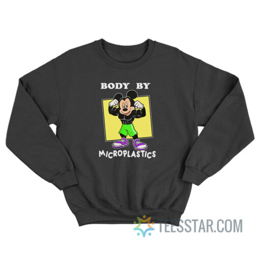 Mickey Mouse Body By Microplastics Sweatshirt