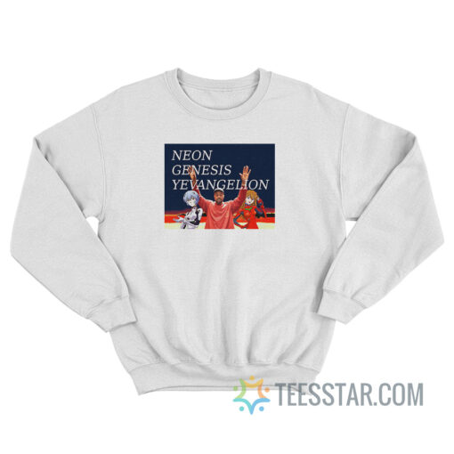 Neon Genesis Evangelion Kanye West Sweatshirt