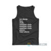 No Sleep Bus Club Another Club Plane Next Place Tank Top