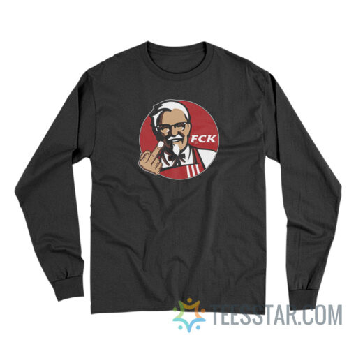 Dope Kentucky Fried Chicken KFC Parody Fuck Long Sleeve