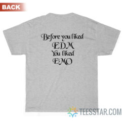 Before You Liked EDM You Liked Emo Coachella T-Shirt