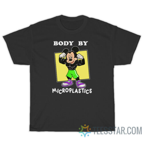 Mickey Mouse Body By Microplastics T-Shirt