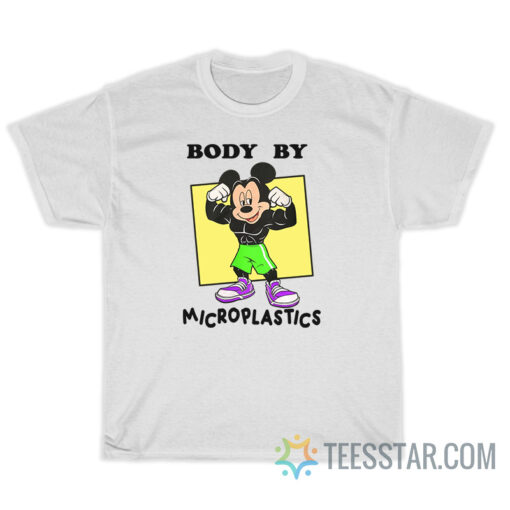 Mickey Mouse Body By Microplastics T-Shirt