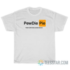 PewDiePie Voted World'S Best Youtube Channel T-Shirt